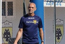 Αστέρας Αγρινίου: Λύση συνεργασίας με τον Θεόδωρο Μουχάνη
