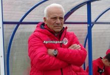 Παραμένει στο «τιμόνι» της ΑΕΚ Αγίου Κωνσταντίνου ο Κώστας Γιωτόπουλος