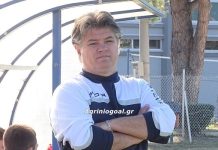 Ο Παναγιώτης Ασπρογιάννης στον πάγκο του Αράκυνθου Ματαράγκας