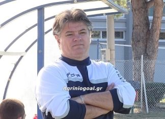 Ο Παναγιώτης Ασπρογιάννης στον πάγκο του Αράκυνθου Ματαράγκας