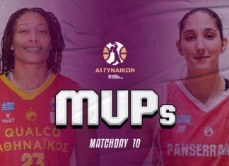 Α1 Γυναικών (10η αγωνιστική): MVP η Πρινς, MVP Next Gen η Αλεξιά