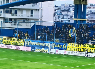 Παναιτωλικός: Τα μηνύματα των οργανωμένων για Τσάβες και έμβλημα πριν το ματς με την ΑΕΚ