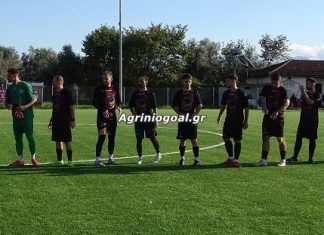 Ισοπαλία στο Αντίρριο: Ατρόμητος – ΑΟ Ρηγανά 1-1