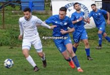 Η ΑΕ Μεσολογγίου διατηρεί την πρωτοπορία μετά το 1-1 με τον Απόλλωνα Δοκιμίου (foto)