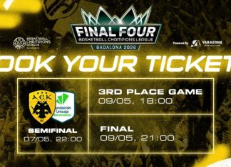 Σε κυκλοφορία τα εισιτήρια του Final Four του BCL