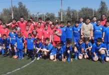 Φιλική συνάντηση Ηφαίστου Αγίου Θωμά και Ακαρνάν Αγρινίου με επίκεντρο τα παιδιά και το ποδόσφαιρο (foto)