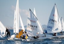 Τεράστια η συμμετοχή στο πανελλήνιο πρωτάθλημα ILCA 6 Ανδρών