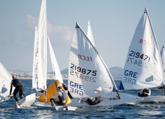 Τεράστια η συμμετοχή στο πανελλήνιο πρωτάθλημα ILCA 6 Ανδρών