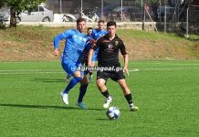 Ισοπαλία με 1-1 και μοιρασιά βαθμών ανάμεσα σε ΑΕ Μεσολογγίου και ΑΟ Ρηγανά