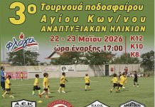 Τουρνουά Αγάπης και Προσφοράς για τη «Φλόγα»