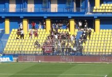 Στο πλευρό της ΑΕΛ 60 φίλοι της ομάδας στο γήπεδο του Παναιτωλικού