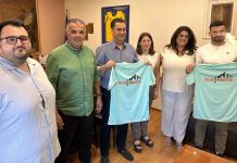 Στον Δήμαρχο Αγρινίου η οργανωτική επιτροπή του 3ου Panetoliko Mountain Trail Run