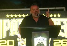 Ηλιόπουλος: «Η ΑΕΚ είναι ιδέα, στάση ζωής, κίνημα»