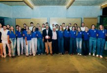 Δείπνο στις Εθνικές ομάδες βόλεϊ ανδρών και γυναικών παρέθεσε ο Πρόεδρος της ΕΟΕ, Ισίδωρος Κούβελος