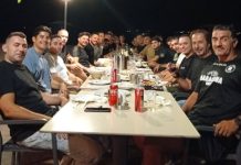 Σε οικογενειακό κλίμα το γεύμα του Α.Ο. Λυγιά